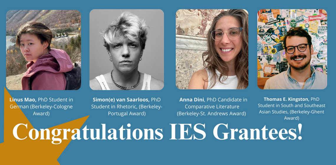 Congratulations to all recipients of the IES Grants for the Year 2024/25.