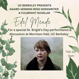Poster for Edel Meade's St. Brigid's Day Concert